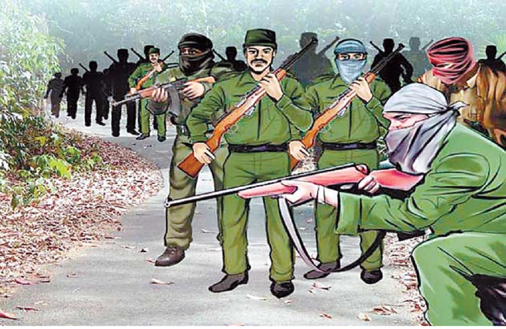 1 लाख के इनामी के साथ 3 अन्य नक्सली गिरफ्तार 1 लाख के इनामी के साथ 3 अन्य नक्सली गिरफ्तार